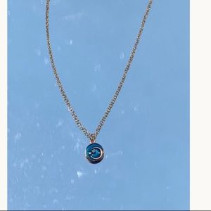 Moon and star necklace